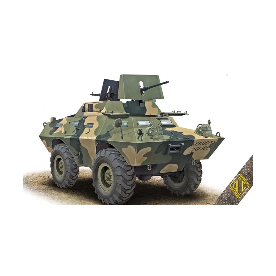Бронированный патрульный автомобиль ВВС США (XM-706 E2), Historical Models (1:72) (Ace Models)
Бронированный патрульный автомобиль ВВС США (XM-706 E2), Historical Models (1:72) (Ace Models)