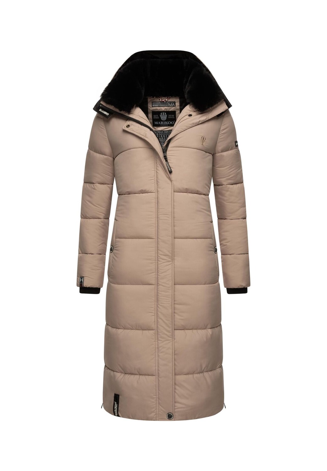 Стеганое пальто Reliziaa MARIKOO, тауп
Стеганое пальто Reliziaa MARIKOO, тауп