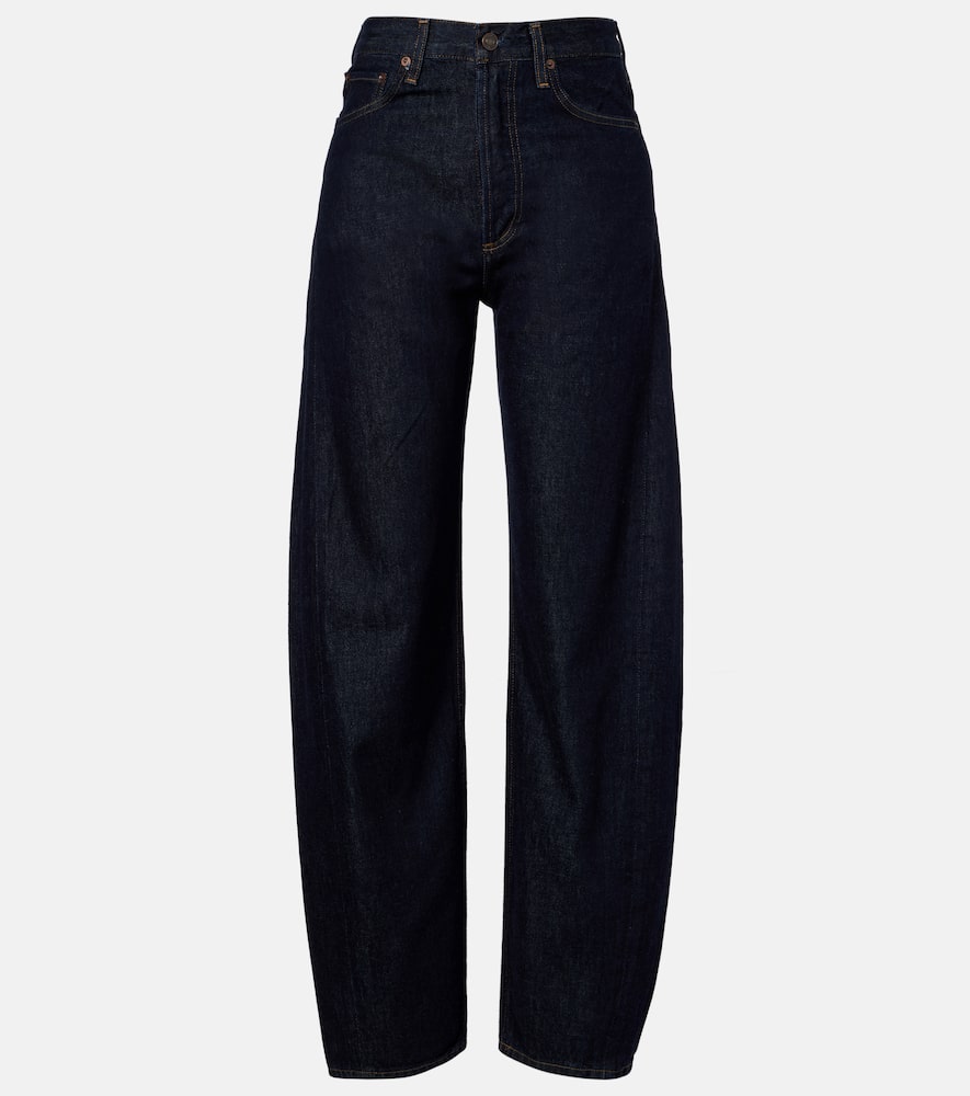 Джинсы с завышенной талией и расклешенными штанинами Luna Agolde, Rinse
Джинсы с завышенной талией и расклешенными штанинами Luna Agolde, Rinse