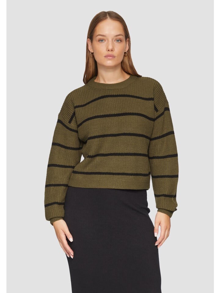 Пуловер QS Strick langarm, цвет olive-schwarz
Пуловер QS Strick langarm, цвет olive-schwarz