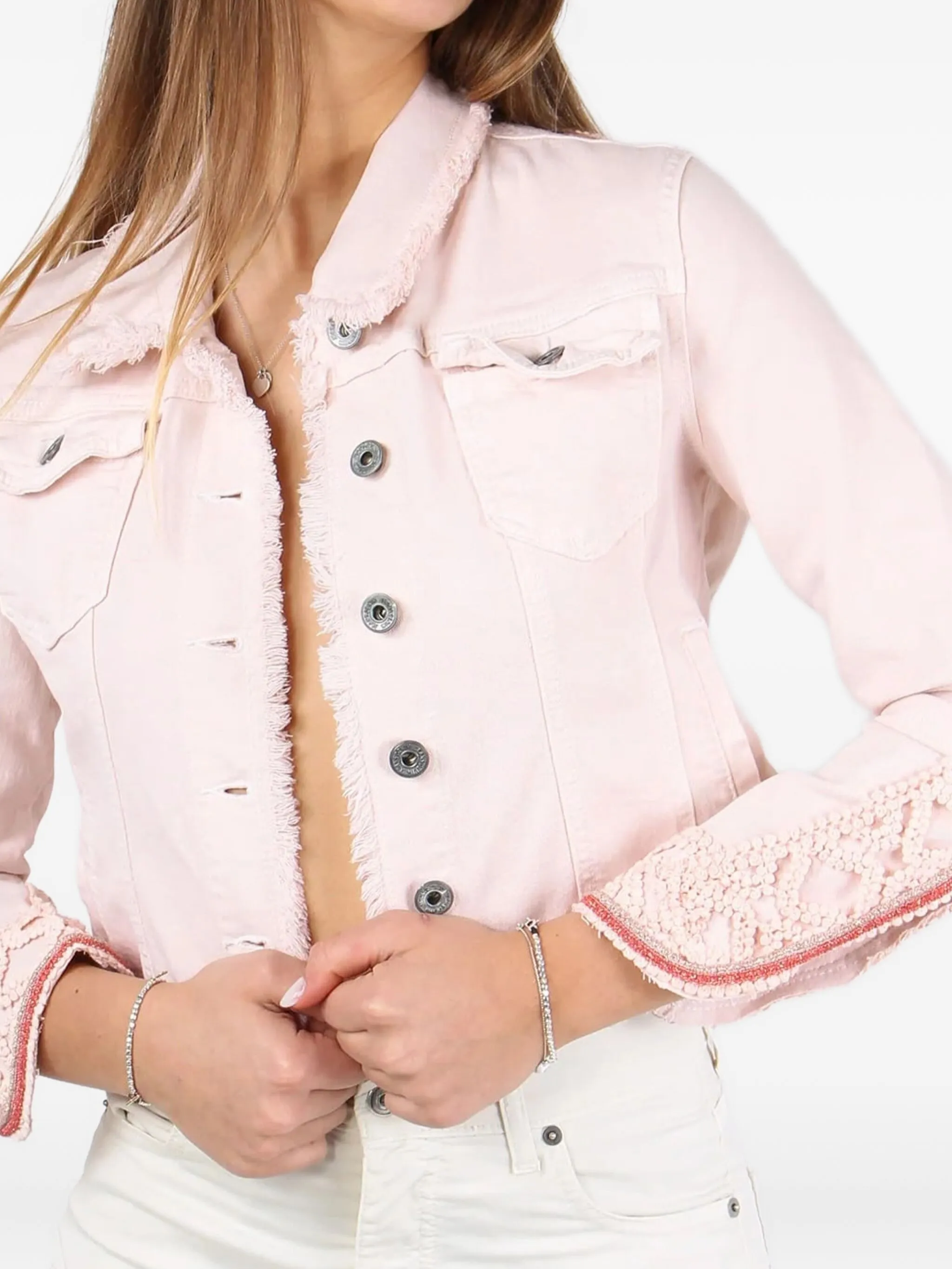 Куртка на пуговицах Pho Firenze, розовый
Куртка на пуговицах Pho Firenze, розовый