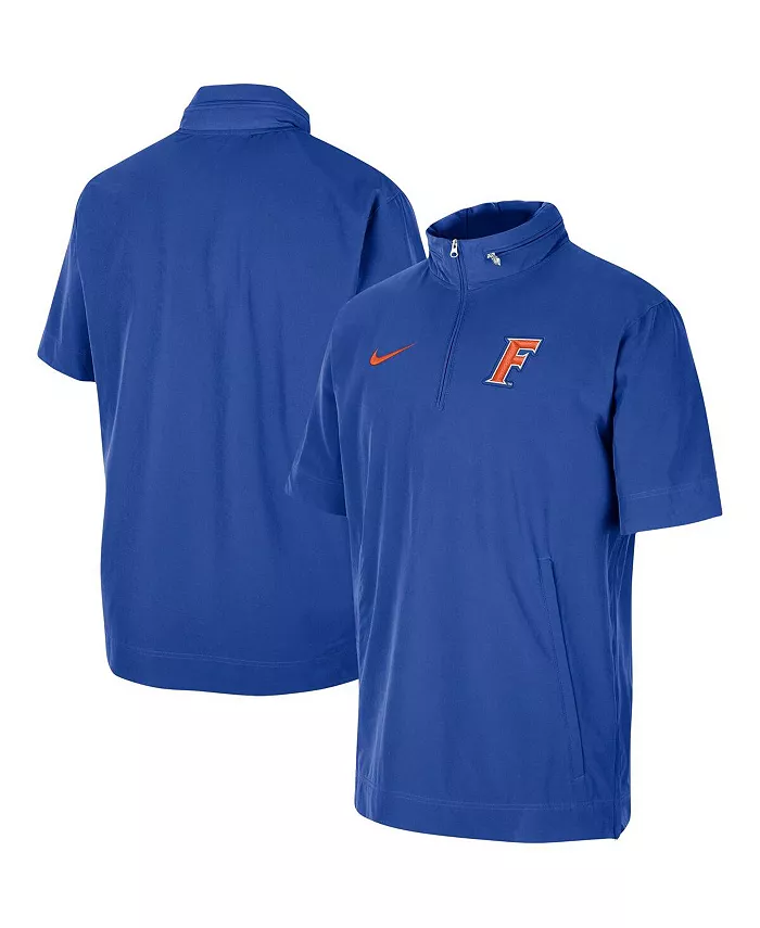 Мужская короткая куртка на молнии с коротким рукавом Royal Florida Gators Coaches Nike
Мужская короткая куртка на молнии с коротким рукавом Royal Florida Gators Coaches Nike