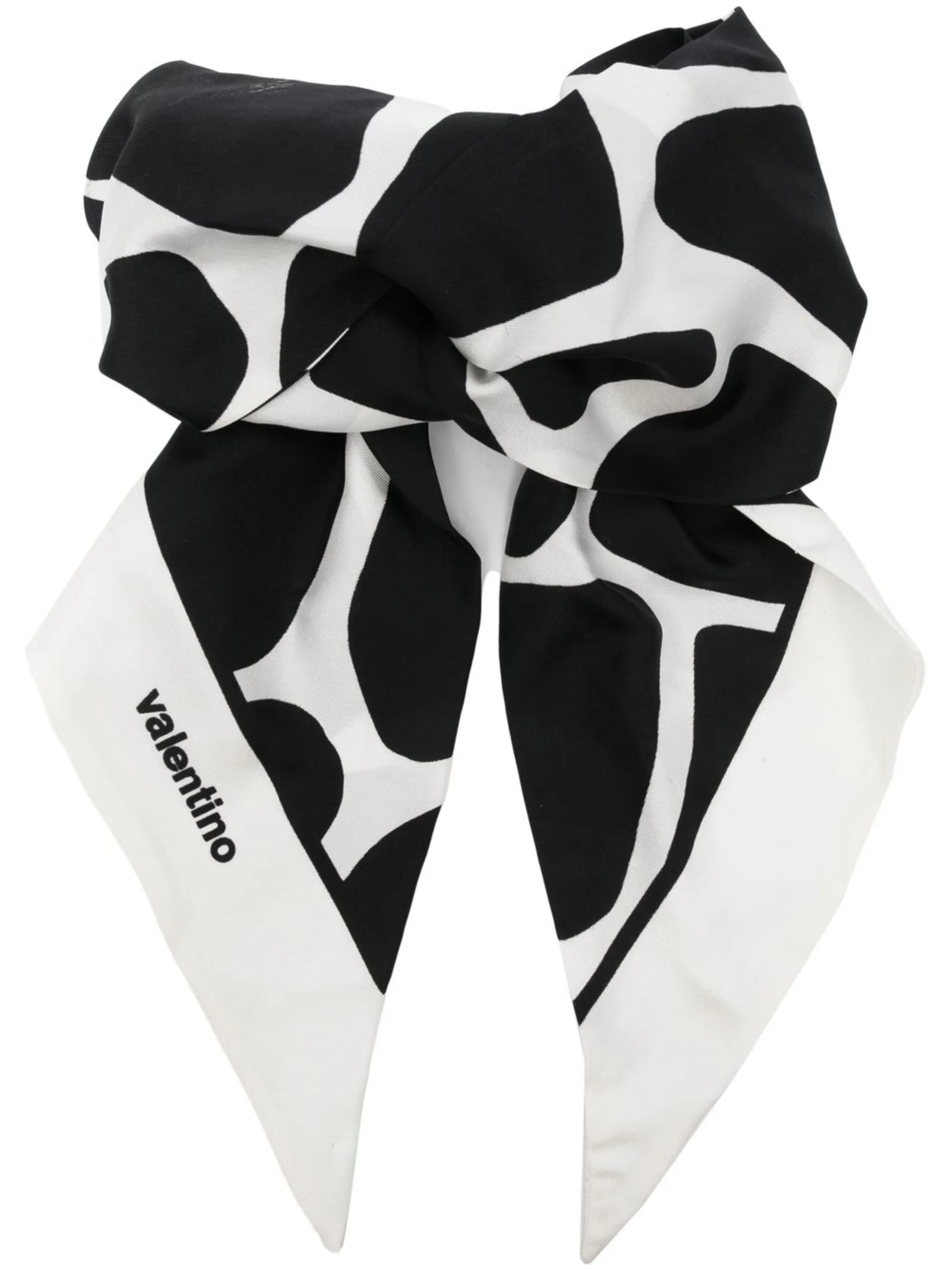 Шелковая резинка для волос с принтом Valentino Garavani, черный
Шелковая резинка для волос с принтом Valentino Garavani, черный