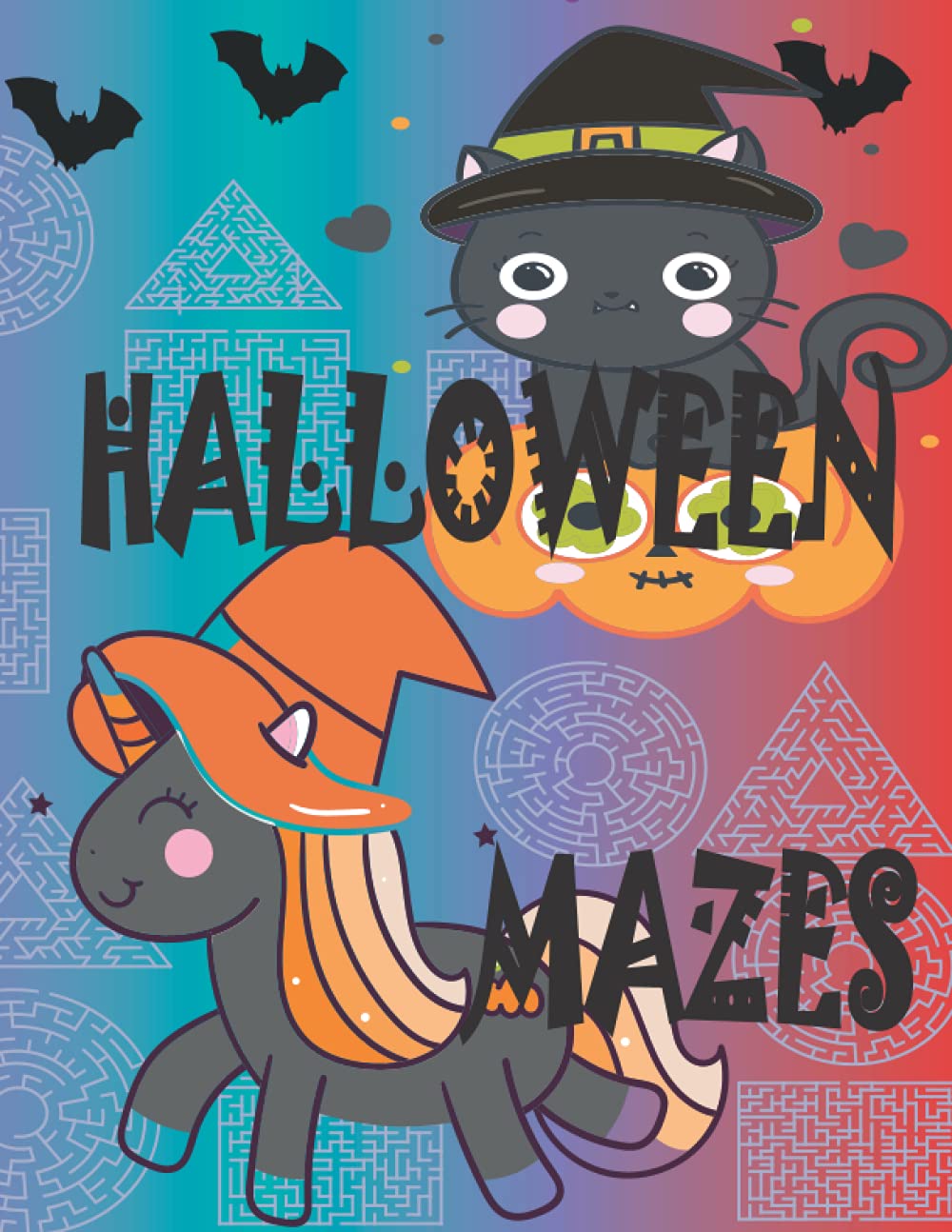 Halloween Mazes Book: Maze Game Book: 90 Maze with different shapes with colors and stickers you will absolutely love it (Independently published)
Halloween Mazes Book: Maze Game Book: 90 Maze with different shapes with colors and stickers you will absolutely love it (Independently published)
