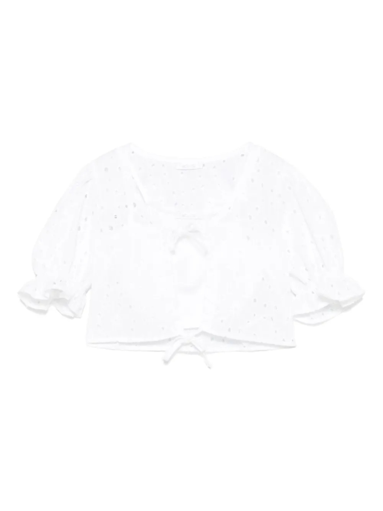 Вышитая блузка Miss Grant Kids, белый 
Вышитая блузка Miss Grant Kids, белый