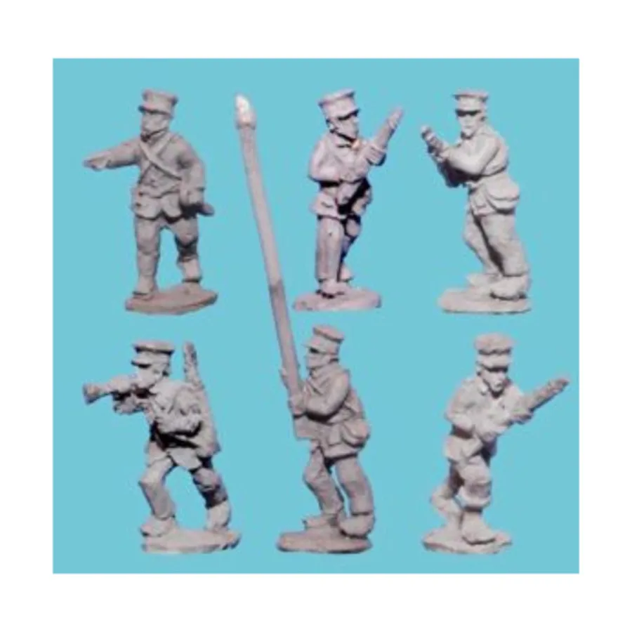 Мексиканские завсегдатаи в кепке с командованием, American Experience - Uprising in Mexico (15mm) (Blue Moon)
Мексиканские завсегдатаи в кепке с командованием, American Experience - Uprising in Mexico (15mm) (Blue Moon)