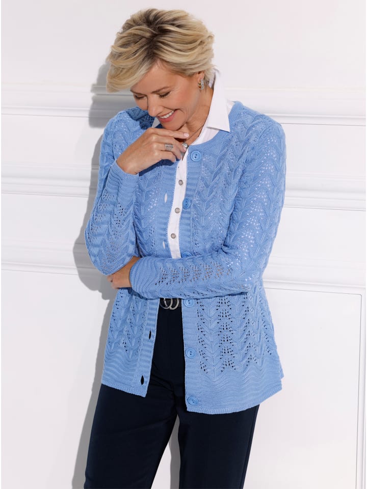 Кардиган небесно-голубого цвета WITT WEIDEN
Кардиган небесно-голубого цвета WITT WEIDEN