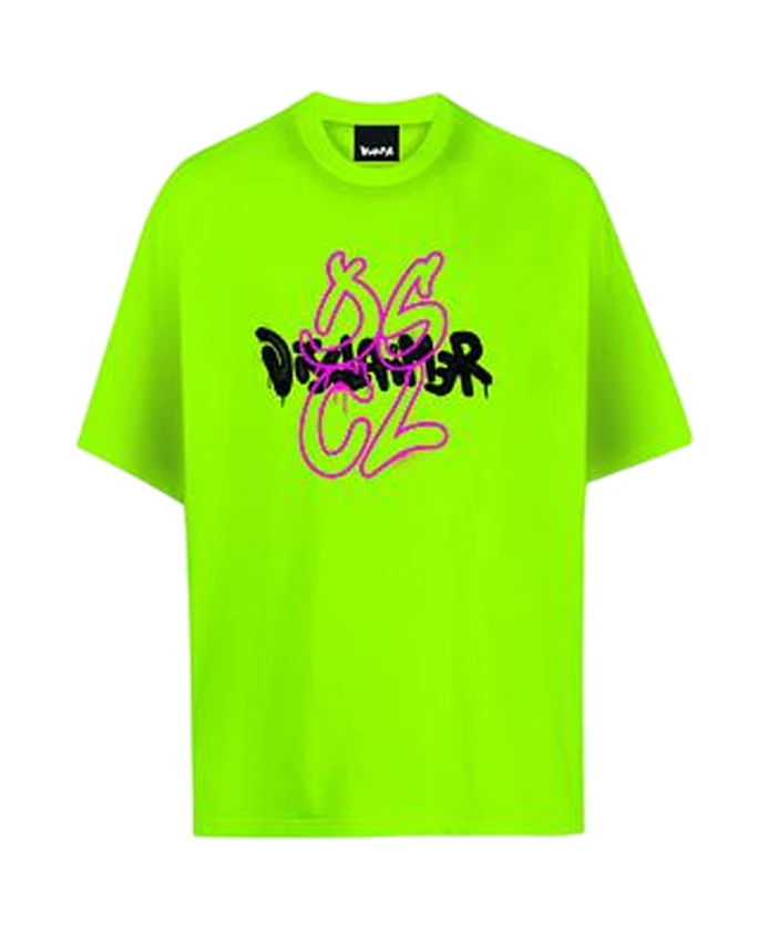 Футболка с граффити на лицевой стороне Disclaimer, зеленый
Футболка с граффити на лицевой стороне Disclaimer, зеленый