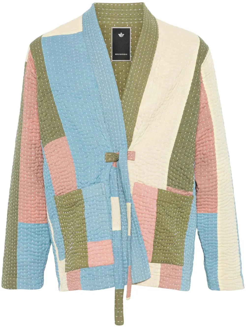 Куртка-рубашка Patchwork Kimono Maharishi, синий
Куртка-рубашка Patchwork Kimono Maharishi, синий