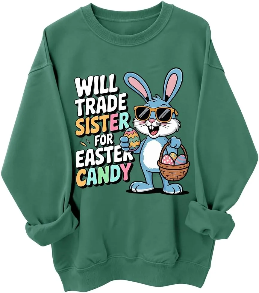 Свитшот Will Trade Sister For Easter Candy woati
Свитшот Will Trade Sister For Easter Candy woati