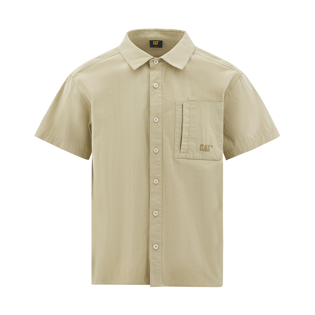 Мужская рубашка CAT, светлый хаки
Мужская рубашка CAT, светлый хаки