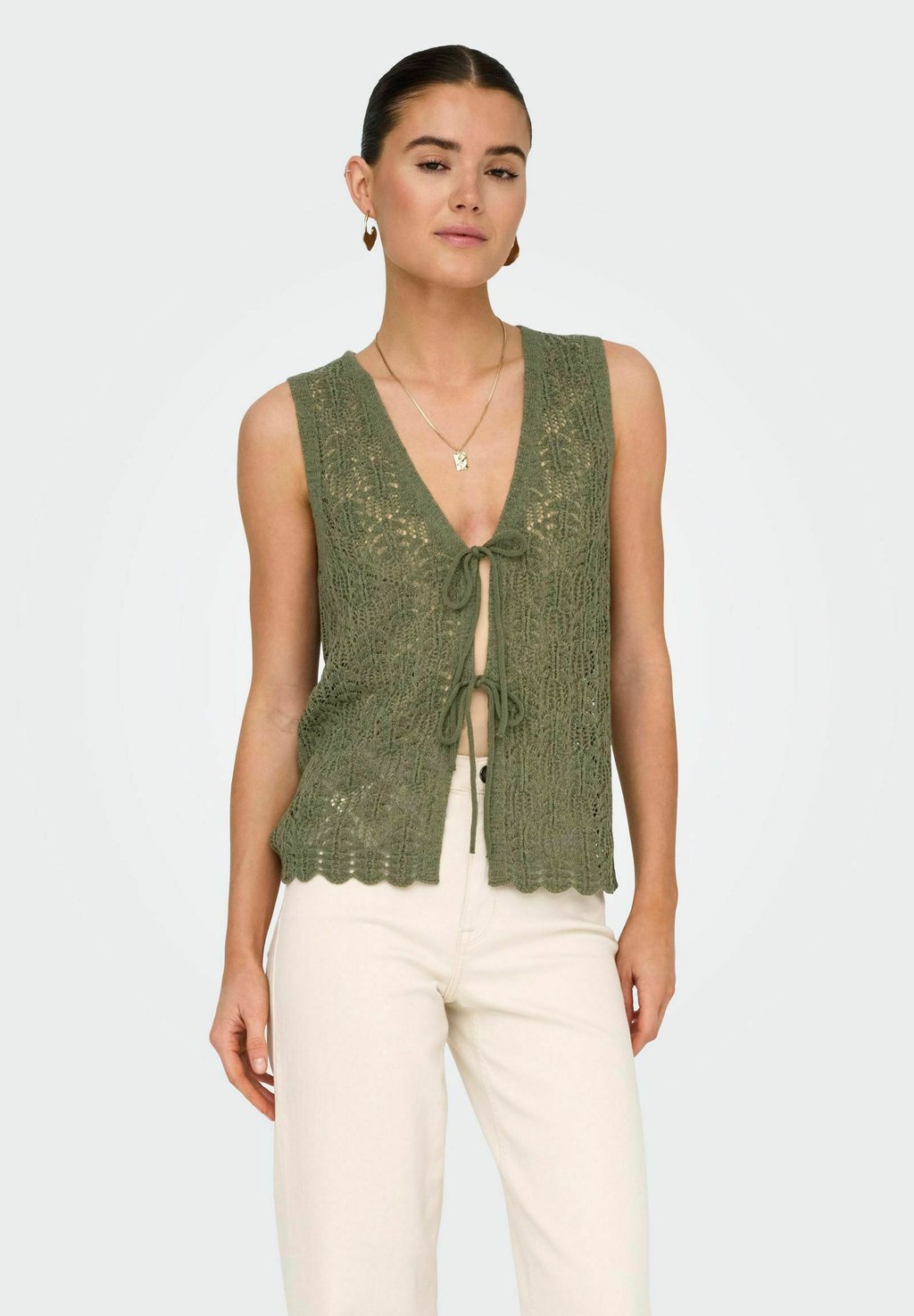 Топ без рукавов KOFI JDY, оливковый 
Топ без рукавов KOFI JDY, оливковый