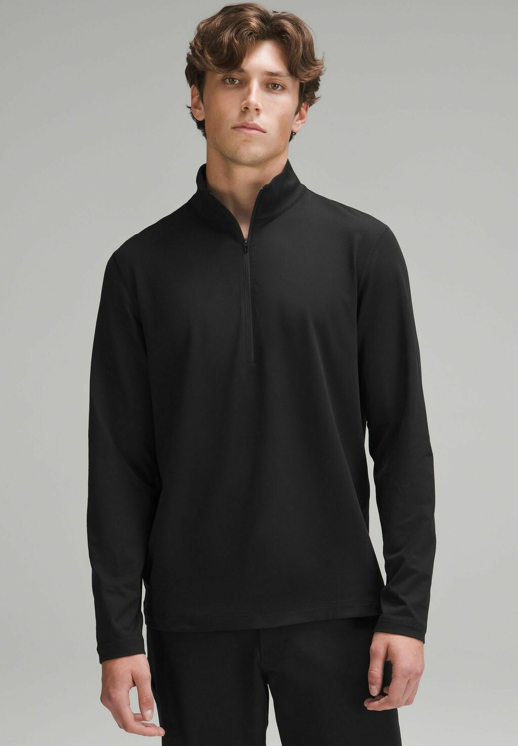 Футболка с длинными рукавами Soft Jersey Half-Zip lululemon, черный
Футболка с длинными рукавами Soft Jersey Half-Zip lululemon, черный