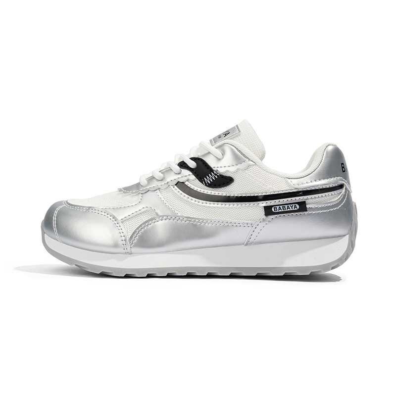 Babaya Скользостойкая амортизация устойчивость к истиранию отскок низкие детские повседневные кроссовки silver white
Babaya Скользостойкая амортизация устойчивость к истиранию отскок низкие детские повседневные кроссовки silver white