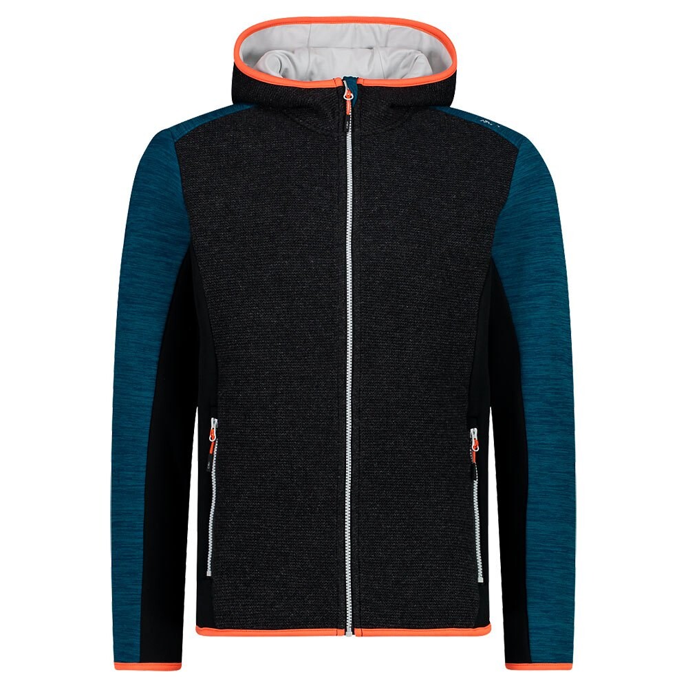 Толстовка на молнии CMP Fix Hood Full Zip 31M1857, синий
Толстовка на молнии CMP Fix Hood Full Zip 31M1857, синий