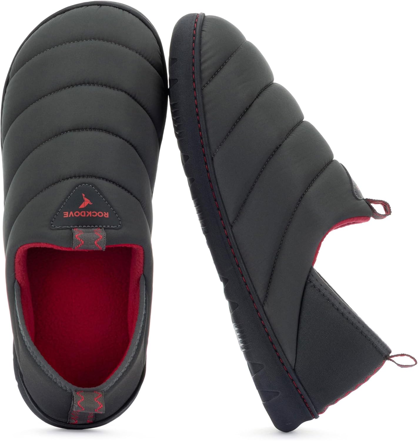 Мужские тапочки-лоаферы RockDove Pufflite с двухцветной стеганой отделкой и подошвой для дома и улицы, красный/серый/темно-серый
Мужские тапочки-лоаферы RockDove Pufflite с двухцветной стеганой отделкой и подошвой для дома и улицы, красный/серый/темно-серый