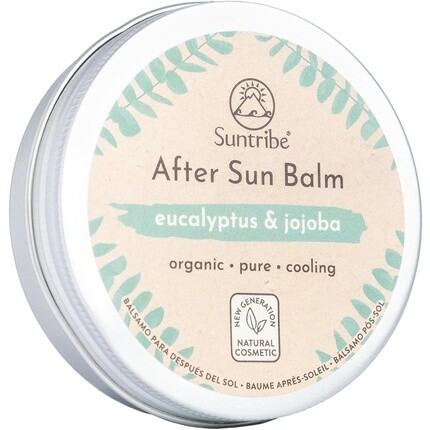 Натуральный бальзам после загара с эвкалиптом и жожоба 100 мл - охлаждающий и успокаивающий, Suntribe 
Натуральный бальзам после загара с эвкалиптом и жожоба 100 мл - охлаждающий и успокаивающий, Suntribe