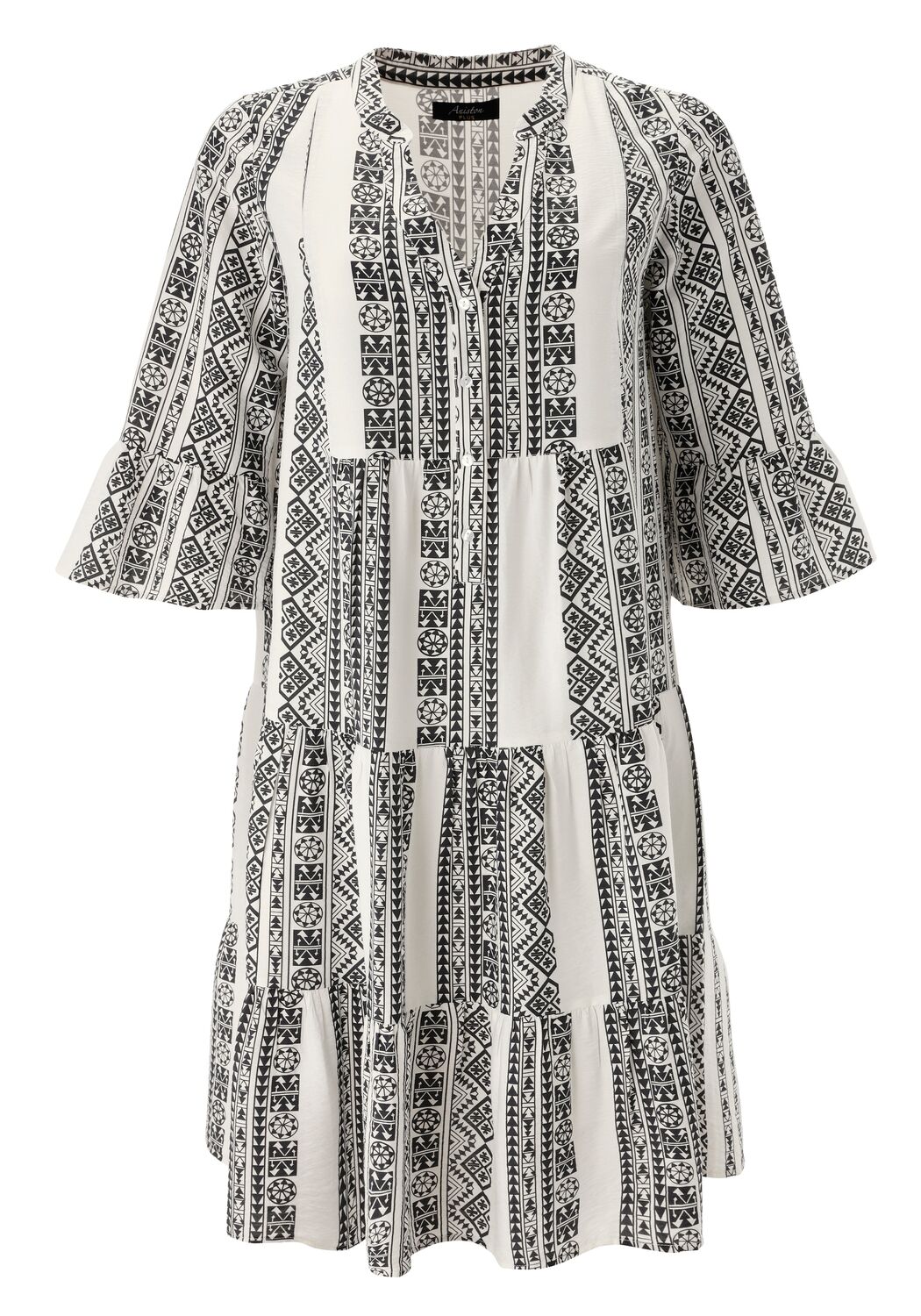 Aniston Платье-рубашка в белом цвете
Aniston Платье-рубашка в белом цвете