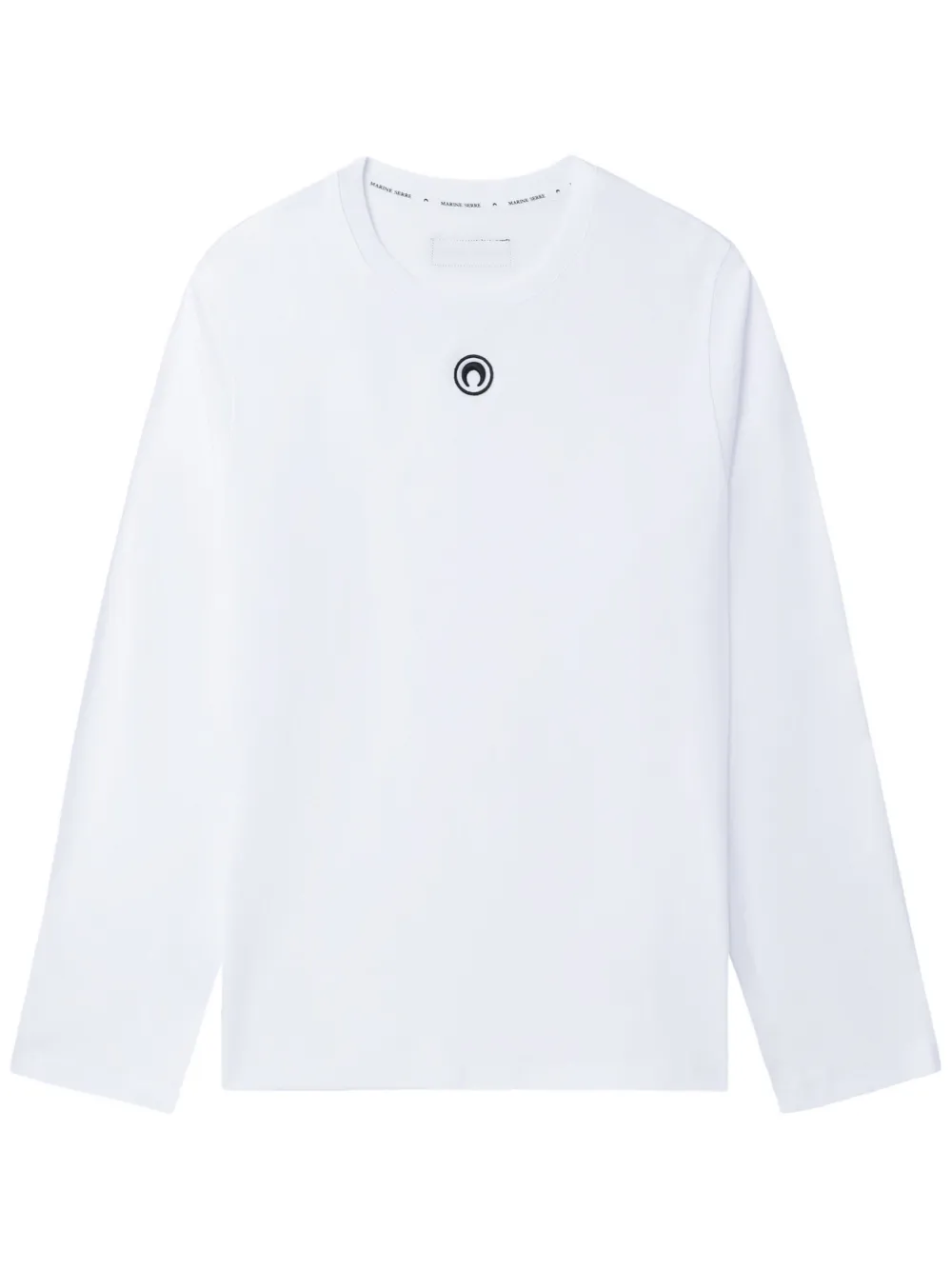 Футболка с вышитым логотипом Marine Serre, белый
Футболка с вышитым логотипом Marine Serre, белый