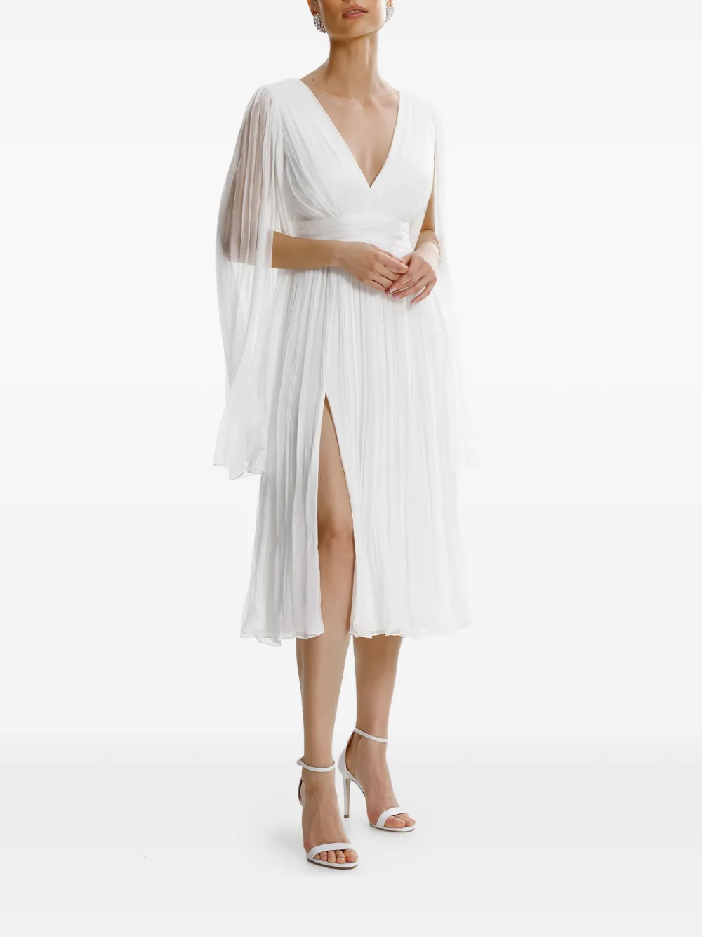 Миди-платье Enrica с V-образным вырезом Framboise, белый
Миди-платье Enrica с V-образным вырезом Framboise, белый