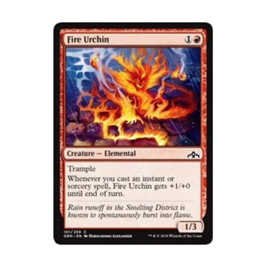 CCG Огненный еж (С), MTG - Guilds of Ravnica
CCG Огненный еж (С), MTG - Guilds of Ravnica