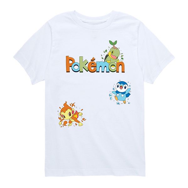Футболка с принтом Pokémon Gen 4 Starters для мальчиков 8-20 Licensed Character, White
Футболка с принтом Pokémon Gen 4 Starters для мальчиков 8-20 Licensed Character, White