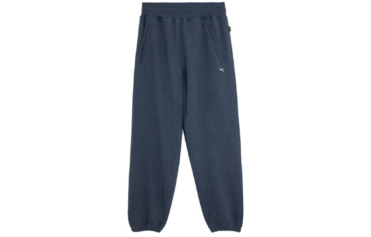 Трикотажные спортивные штаны унисекс темно-синие Puma, синий
Трикотажные спортивные штаны унисекс темно-синие Puma, синий