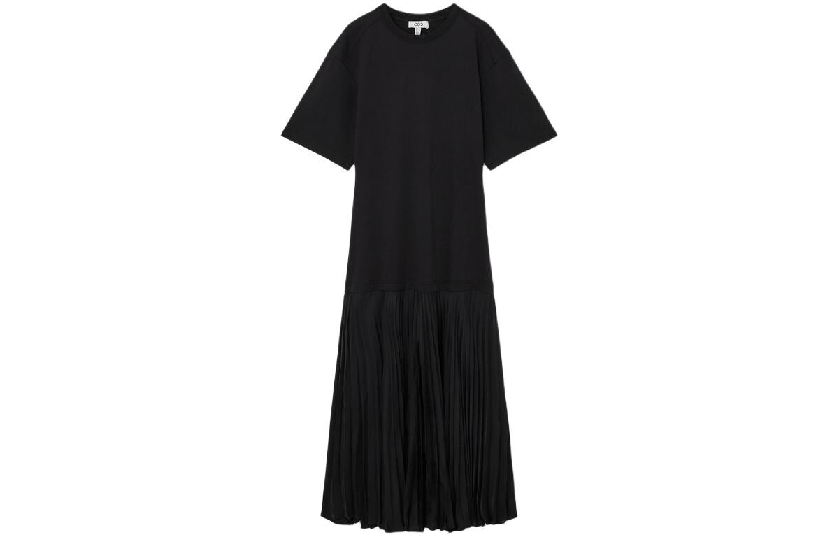 Платье с короткими рукавами женское черное Cos
Платье с короткими рукавами женское черное Cos