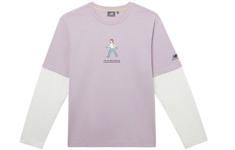 Футболка унисекс сиреневая New Balance, светло-фиолетовый
Футболка унисекс сиреневая New Balance, светло-фиолетовый