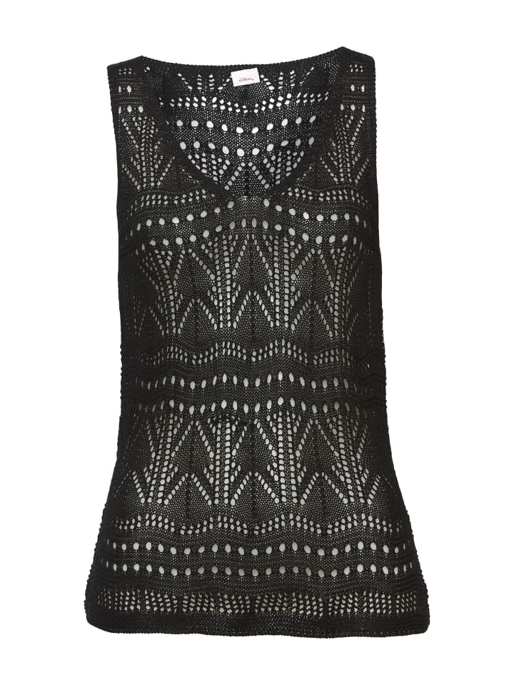 Топ s.Oliver, черный
Топ s.Oliver, черный