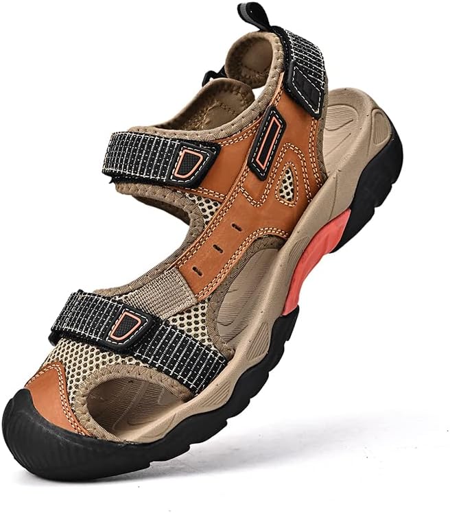 Мужские сандалии AQIXIDX для походов и вождения, повседневная спортивная обувь для пляжа, закрытый носок, дышащие, легкие, водонепроницаемые сандалии для лета, походов и путешествий на открытом воздухе, коричневый
Мужские сандалии AQIXIDX для походов и вождения, повседневная спортивная обувь для пляжа, закрытый носок, дышащие, легкие, водонепроницаемые сандалии для лета, походов и путешествий на открытом воздухе, коричневый