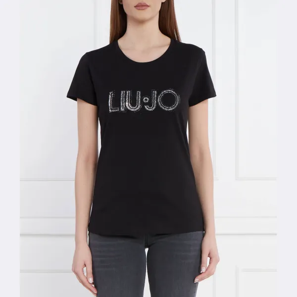 Футболка стандартного кроя Liu Jo, черный
Футболка стандартного кроя Liu Jo, черный