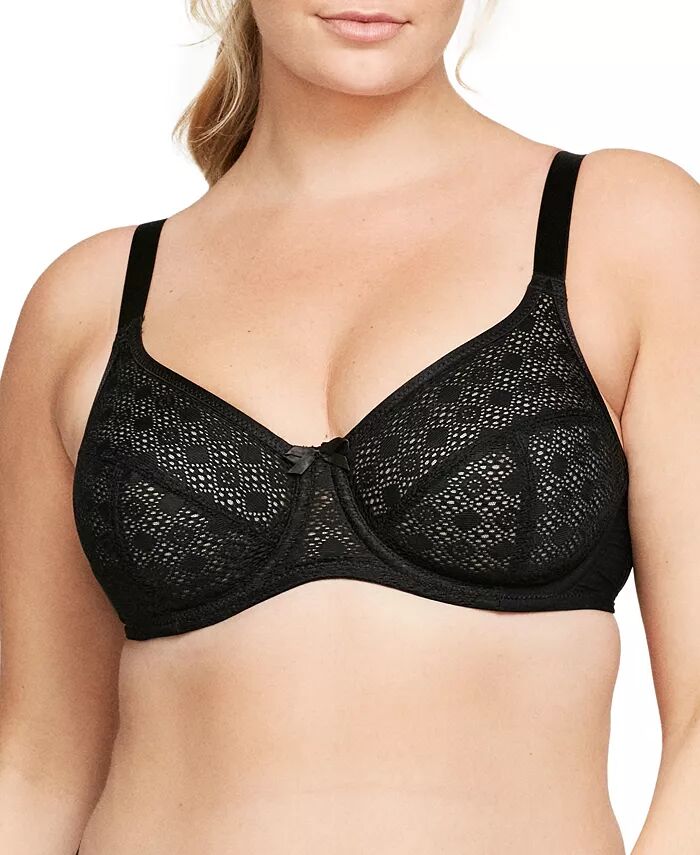 Бюстгальтер Wonderwire Lace Comfort Bra больших размеров для полной фигуры 9855 Glamorise, черный
Бюстгальтер Wonderwire Lace Comfort Bra больших размеров для полной фигуры 9855 Glamorise, черный