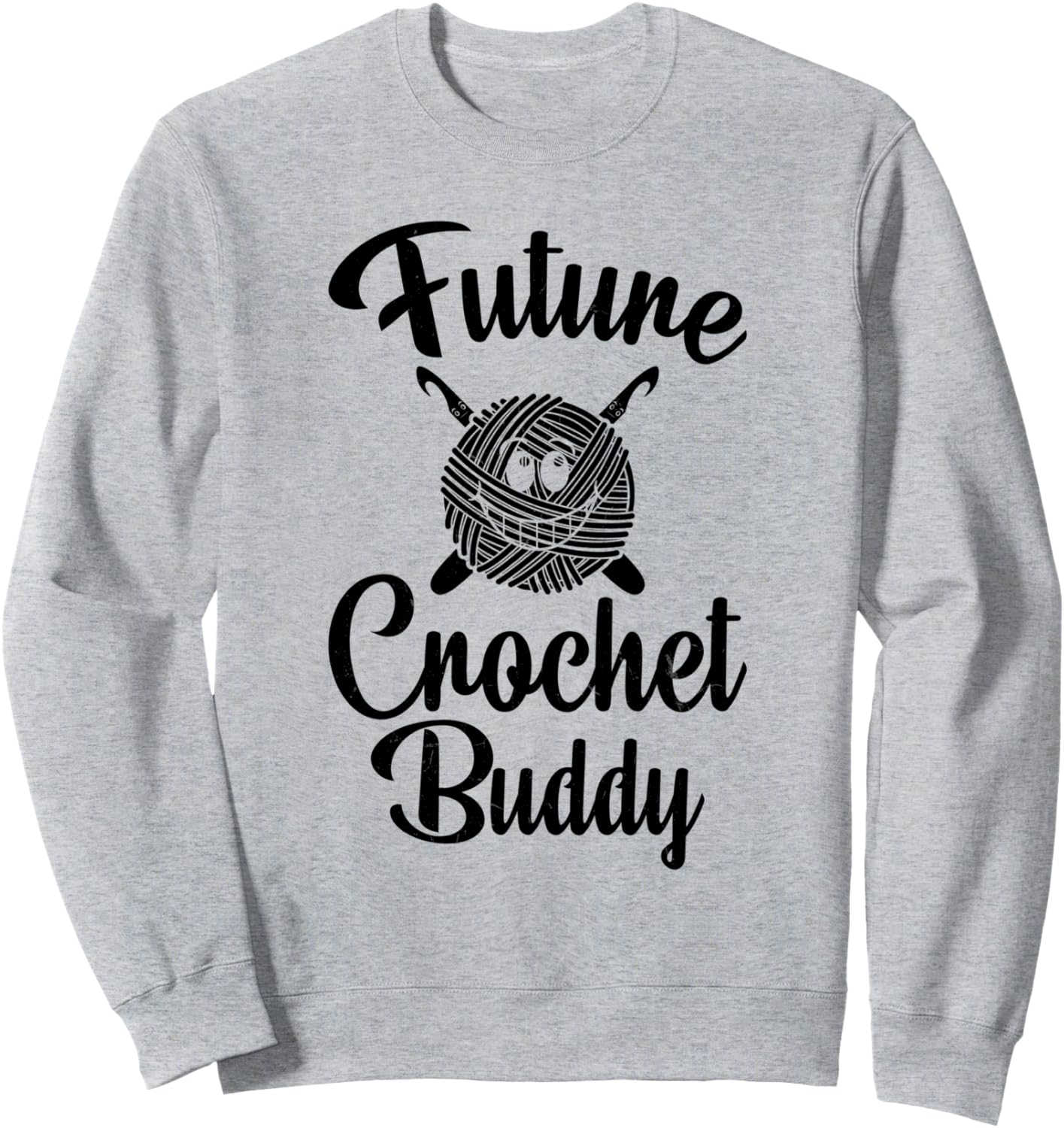 Вязаная толстовка «Будущий друг по вязанию крючком» Funny Crocheting Ideas, серый
Вязаная толстовка «Будущий друг по вязанию крючком» Funny Crocheting Ideas, серый