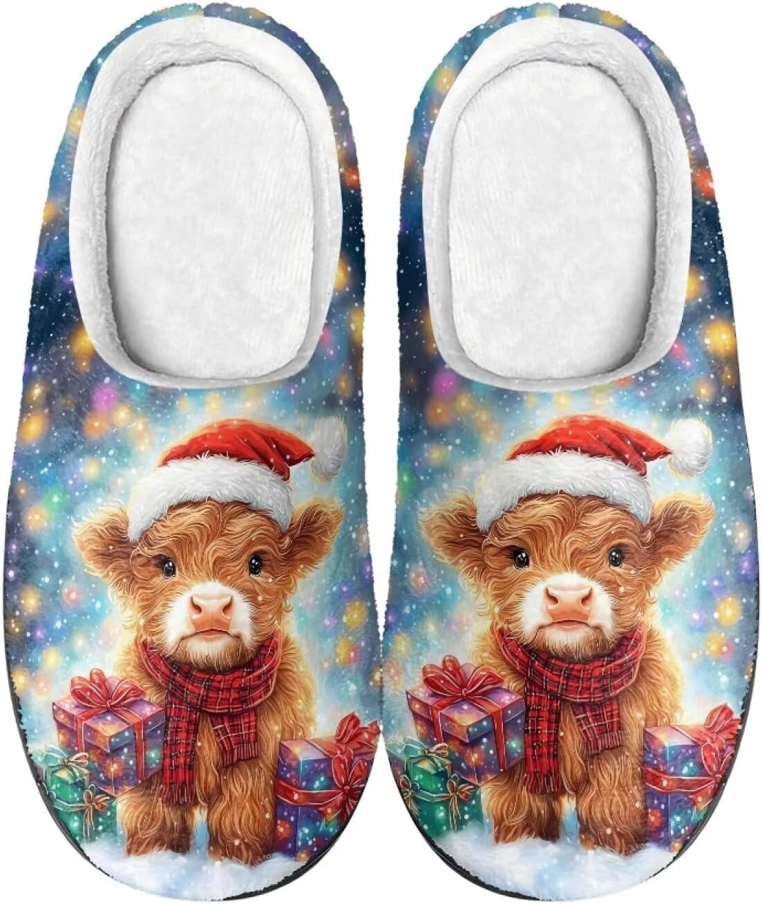 Тапочки Showudesigns для женщин и мужчин, размер 4-12, зимние домашние тапочки, Highland Cow
Тапочки Showudesigns для женщин и мужчин, размер 4-12, зимние домашние тапочки, Highland Cow