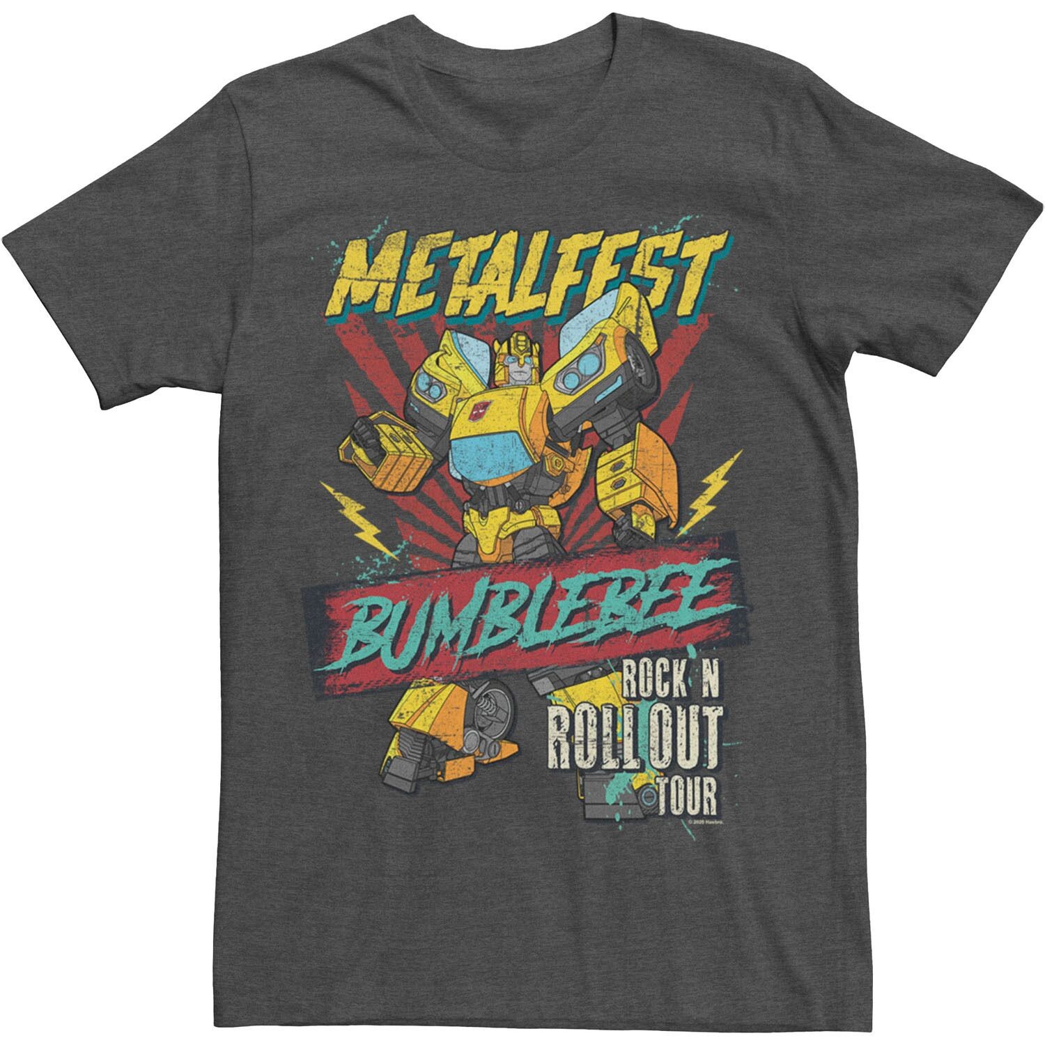 Мужская футболка Transformers Bumblebee Metalfest Rock N Roll Tour Licensed Character
Мужская футболка Transformers Bumblebee Metalfest Rock N Roll Tour Licensed Character