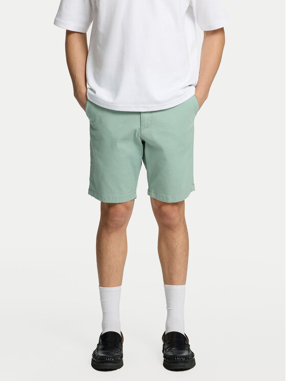 Шорты облегающего кроя из ткани Miles 16092329 Selected Homme, зеленый
Шорты облегающего кроя из ткани Miles 16092329 Selected Homme, зеленый