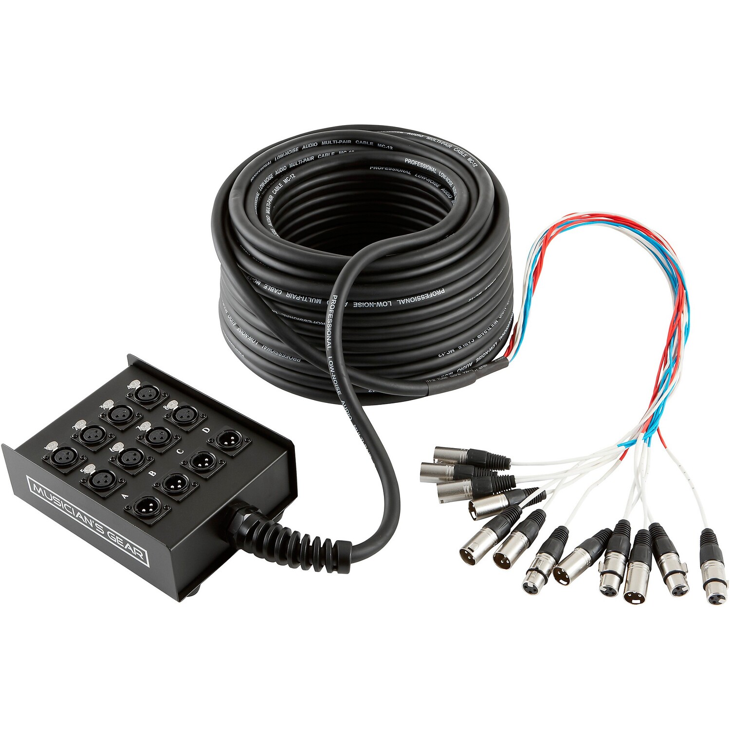 Сценическая змея для музыканта, 8 x 4 дюйма, 50 футов. Musician's Gear
Сценическая змея для музыканта, 8 x 4 дюйма, 50 футов. Musician's Gear