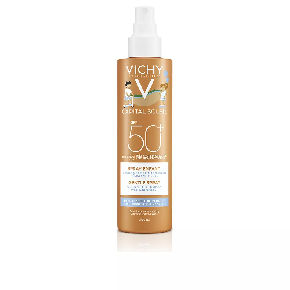 Солнцезащитный крем Capital Soleil Spray Suave Niños Spf50+ Vichy Laboratoires, 200 мл
Солнцезащитный крем Capital Soleil Spray Suave Niños Spf50+ Vichy Laboratoires, 200 мл