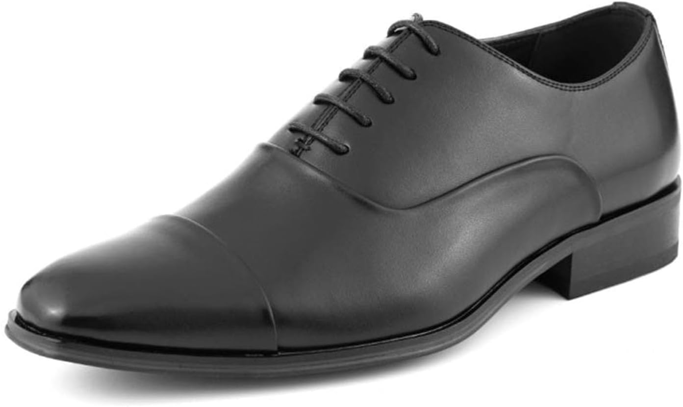 Мужские оксфорды Amali с текстурированным носком, мужские оксфорды из высококачественной искусственной кожи, универсальная официальная обувь для любого случая, черный
Мужские оксфорды Amali с текстурированным носком, мужские оксфорды из высококачественной искусственной кожи, универсальная официальная обувь для любого случая, черный