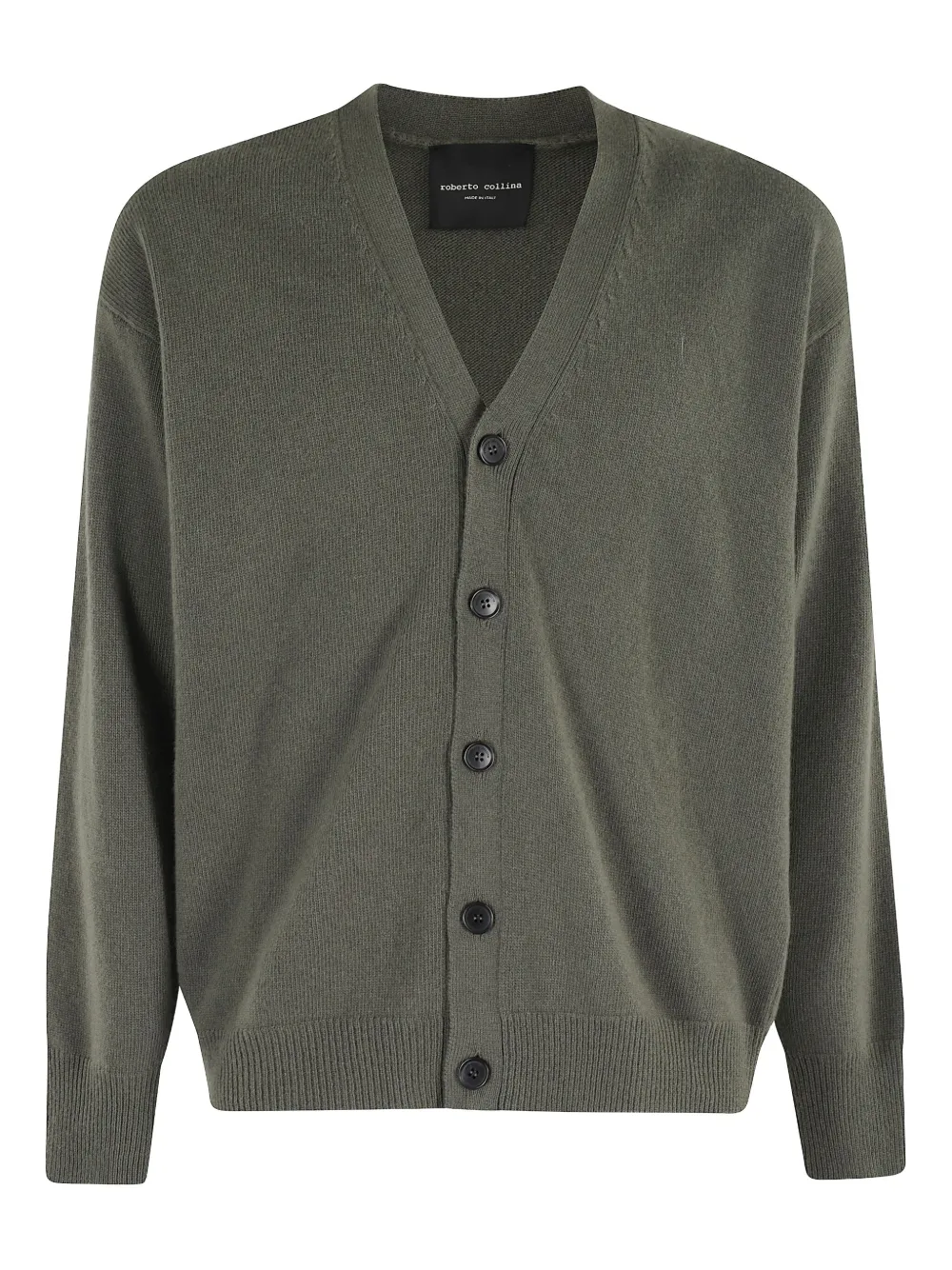 Кардиган на пуговицах Roberto Collina, зеленый
Кардиган на пуговицах Roberto Collina, зеленый