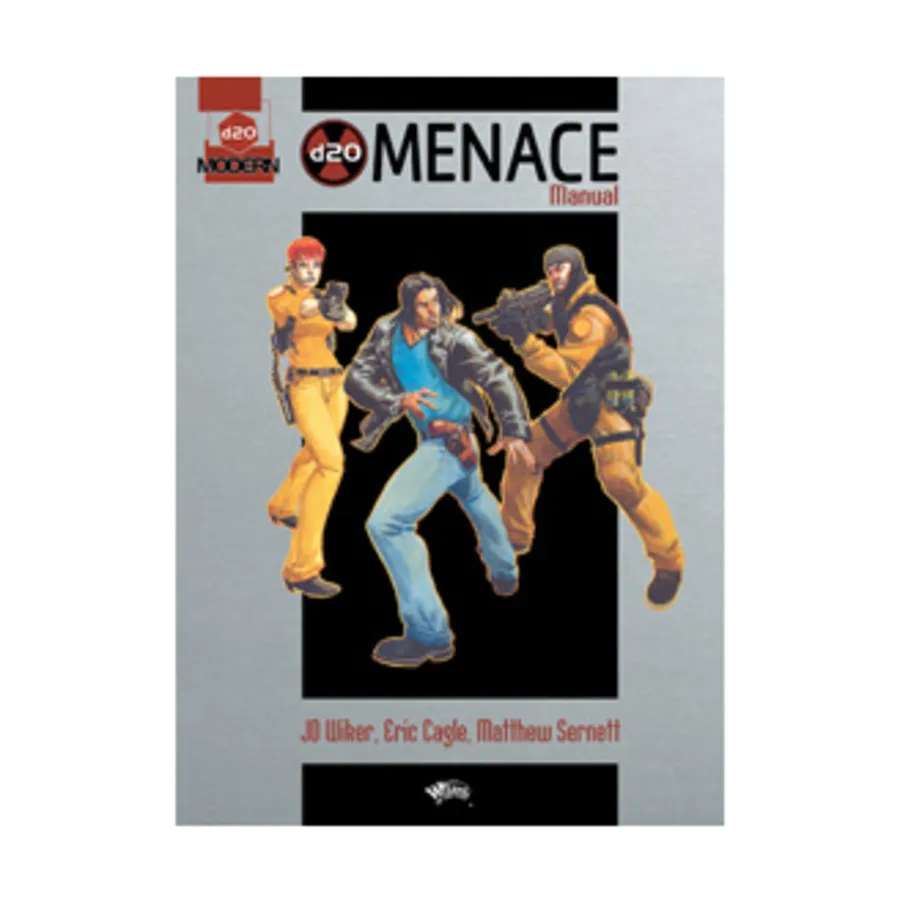 d20 Menace Manual, d20 Modern (WOTC), твердый переплет
d20 Menace Manual, d20 Modern (WOTC), твердый переплет