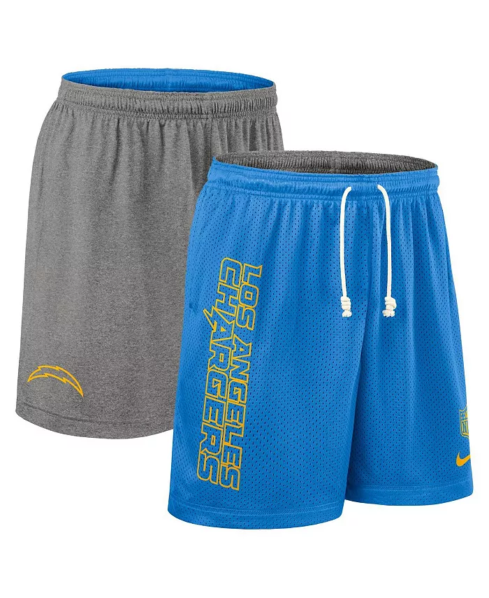 Мужские синие реверсивные шорты для тренировок Los Angeles Chargers Sideline Nike
Мужские синие реверсивные шорты для тренировок Los Angeles Chargers Sideline Nike