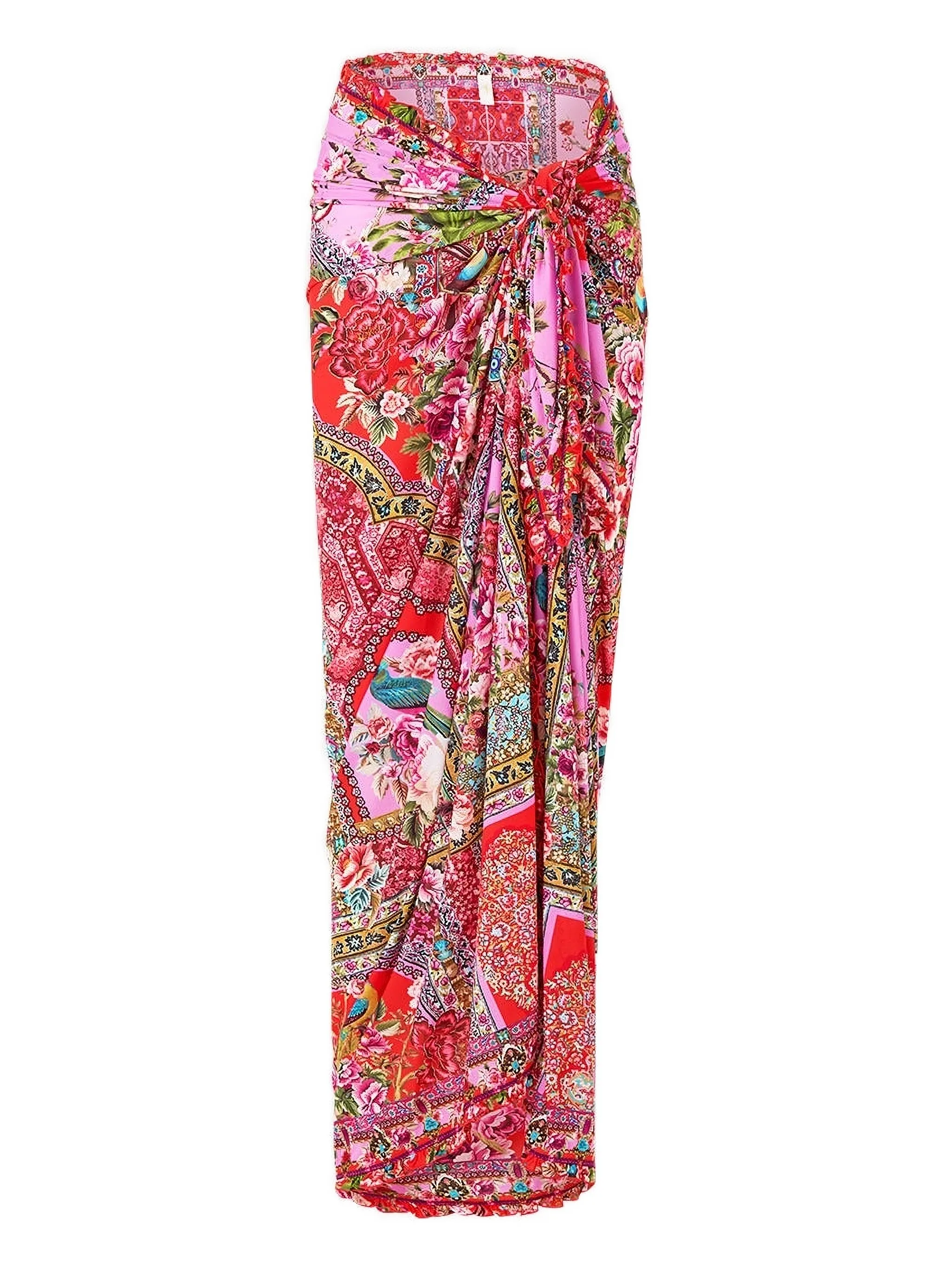 Саронг с оборкой по краю Camilla, красный
Саронг с оборкой по краю Camilla, красный