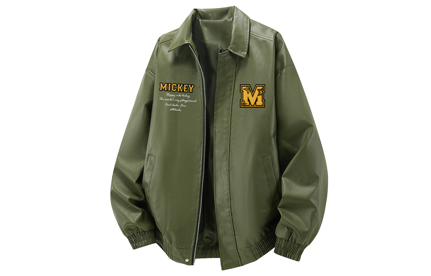 Disney Кожаная куртка унисекс, Green
Disney Кожаная куртка унисекс, Green