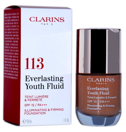 Разглаживающая основа 113 Каштан, SPF 15, 30 мл Clarins, Everlasting Youth Fluid
Разглаживающая основа 113 Каштан, SPF 15, 30 мл Clarins, Everlasting Youth Fluid