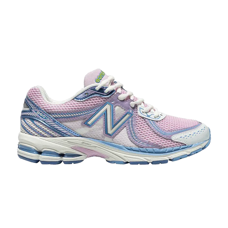 Кроссовки New Balance Up There x 860v2 Blossom Pink, розовый 
Кроссовки New Balance Up There x 860v2 Blossom Pink, розовый