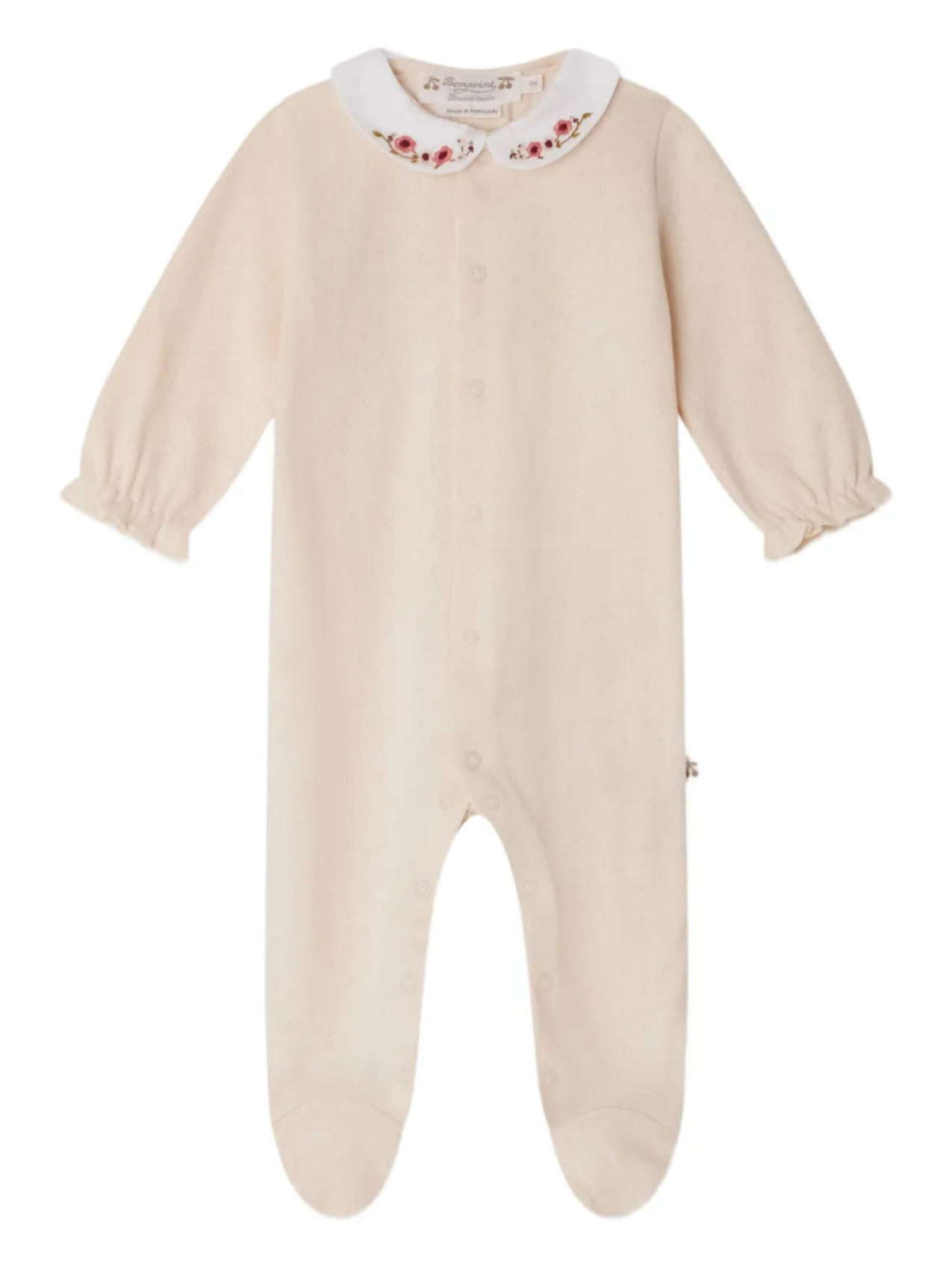 Пижама Bonpoint с вышитым воротником, нейтральный
Пижама Bonpoint с вышитым воротником, нейтральный