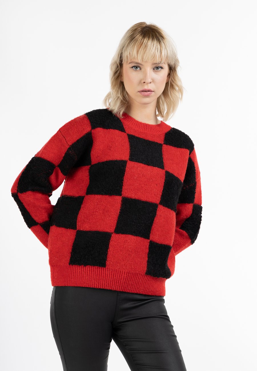 Джемпер myMo ROCKS Jumper, Rot Schwarz/Black
Джемпер myMo ROCKS Jumper, Rot Schwarz/Black