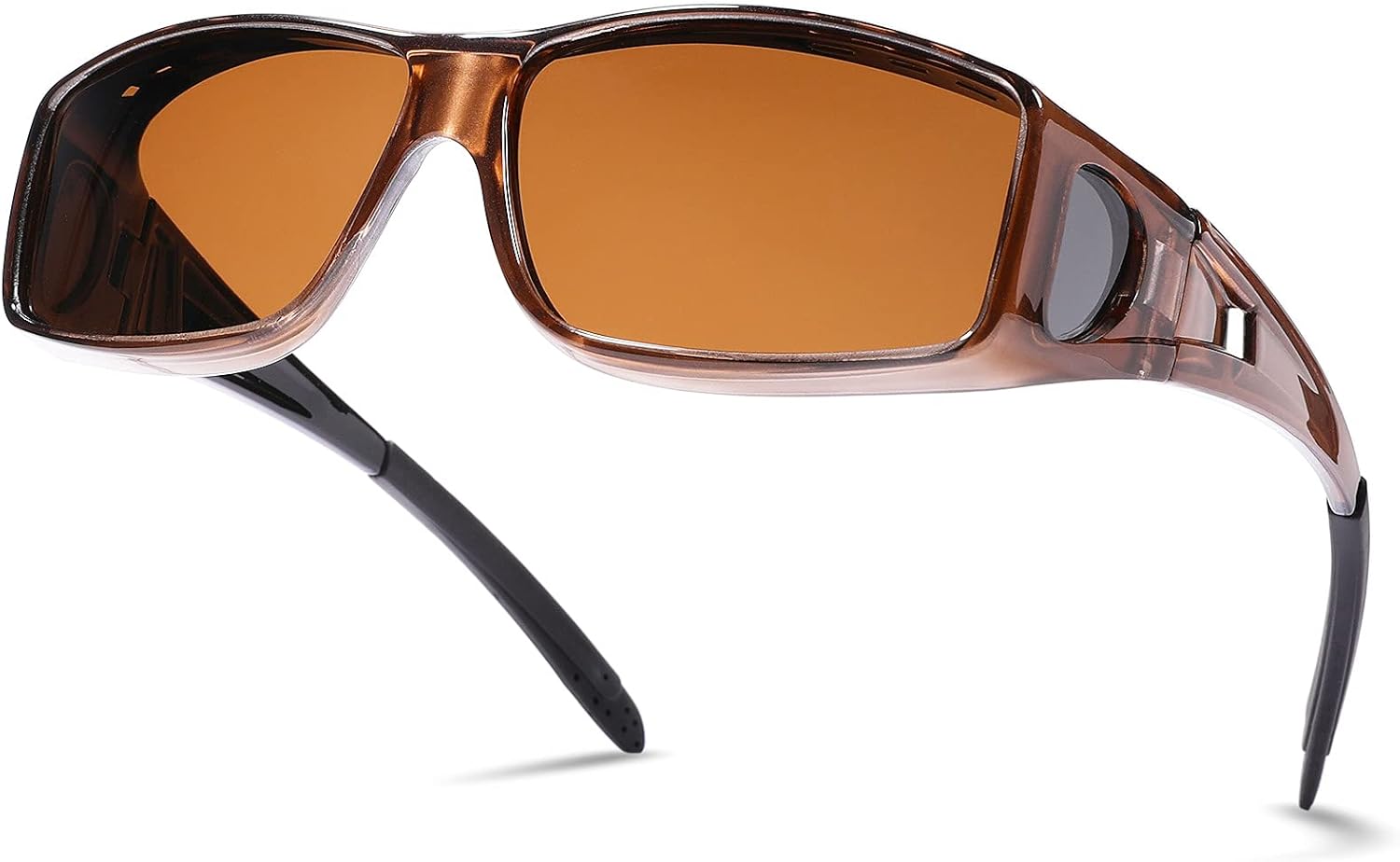 Солнцезащитные очки NULOOQ надеваются поверх обычных очков, поляризованные линзы носятся поверх очков с диоптриями, солнцезащитные очки обтекаемой формы для мужчин и женщин, A3* Brown Frame/Brown Lens Wrap Around Sunglasses
Солнцезащитные очки NULOOQ надеваются поверх обычных очков, поляризованные линзы носятся поверх очков с диоптриями, солнцезащитные очки обтекаемой формы для мужчин и женщин, A3* Brown Frame/Brown Lens Wrap Around Sunglasses